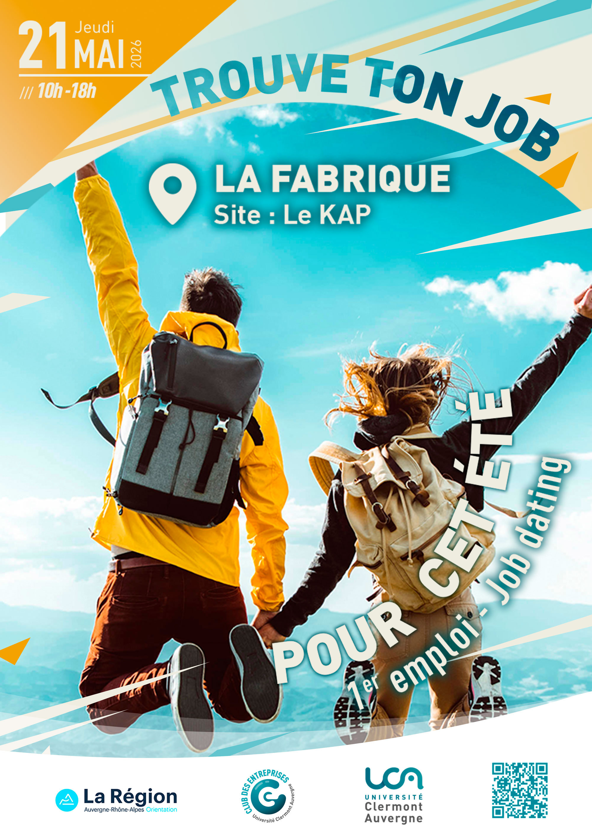 Affiche job d'été 2026